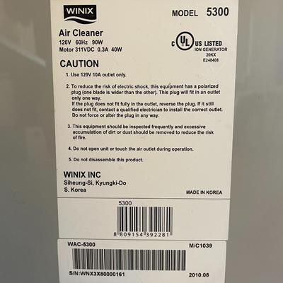 Air Purifier / Cleaner by Winix