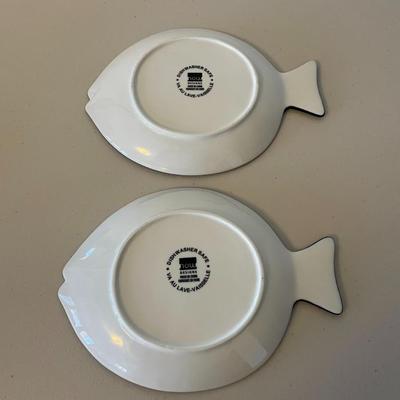 Pair of Fish Plates