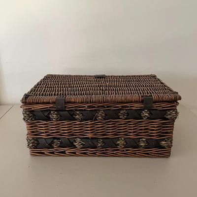 Wicker Picnic Basket