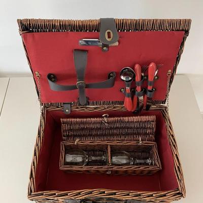 Wicker Picnic Basket