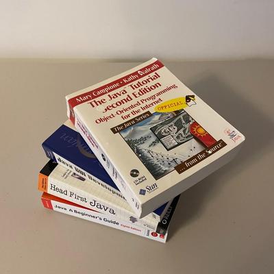 Lot of 4 Java Tutorial Books
