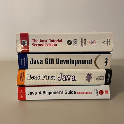 Lot of 4 Java Tutorial Books