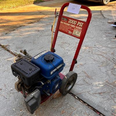 Ex-Cell 2000 psi High Pressure Power Washer