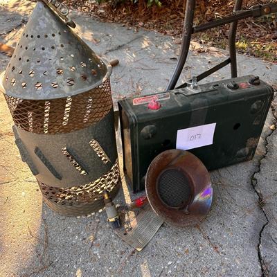 Fish Scaler and Coleman Heater Lot
