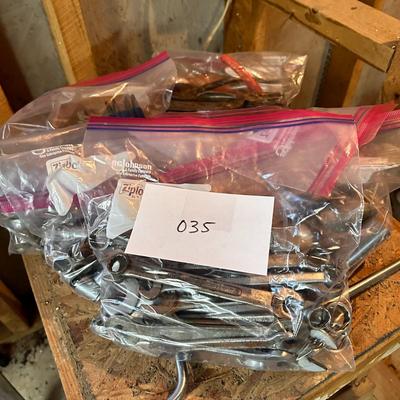 Mixed lot of wrenches and ratchets with sockets