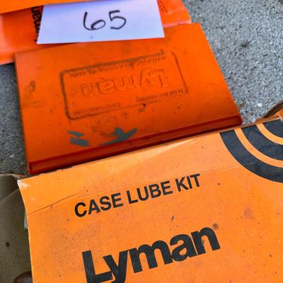 Lyman Brass Smith Gunpowder Reloading Scale and Case Lube kit