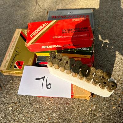 Mixed lot of Rifle Rounds Only