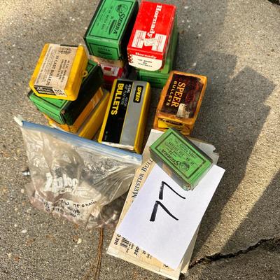 Mixed lot and Calibers of Reloading Bullets lead
