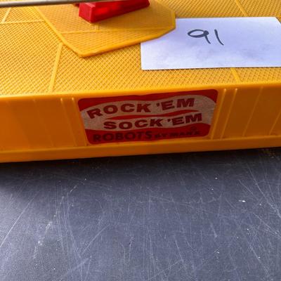 Original Rock em Sock em Toy game