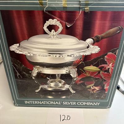 International Silver Chaffing Dish New in Box