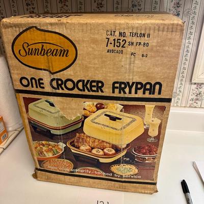 Vintage Sunbeam Frypan New in Box