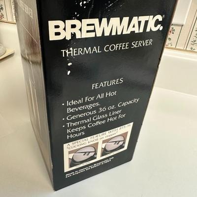 Vintage brewmatic Thermal Coffee Server