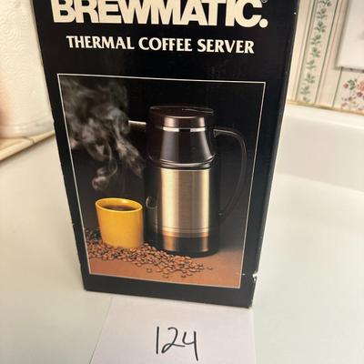 Vintage brewmatic Thermal Coffee Server