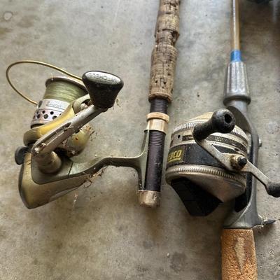 Lot of Vintage Fishing poles and Fly Rods
