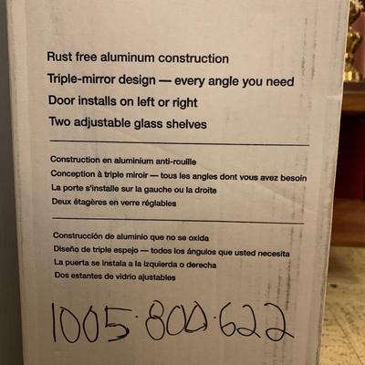 Two Kohler Archer Medicine Cabinets, NIB (LR-HS)