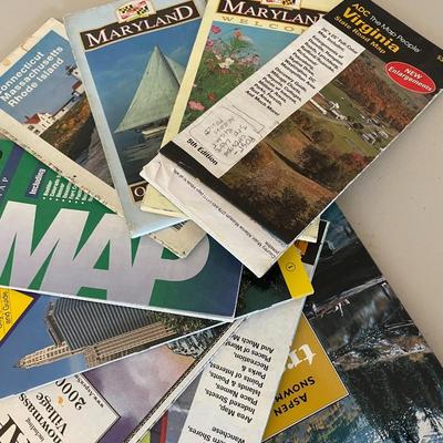 Assortment of 9 Maps