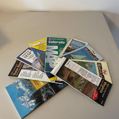 Assortment of 9 Maps