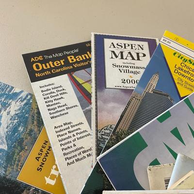 Assortment of 9 Maps