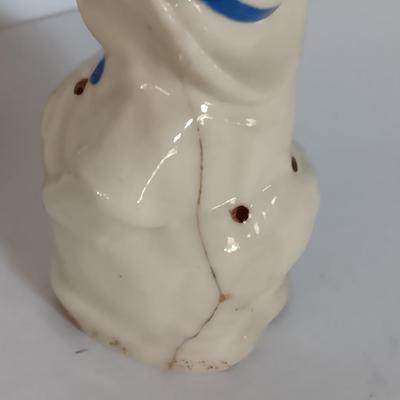 Vintage pig salt & pepper - Estes Park Salt & pepper shakers an owl shaker with small souvenir crock