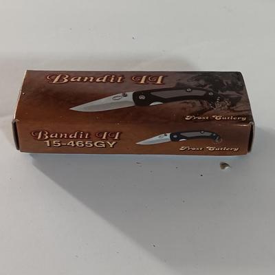 Two new pocketknives Storm Chaser III Frost cutlery and Bandit II NIB ðŸŽ…