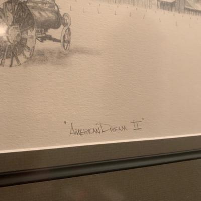 Louis Jones Pencil Signed & Numbered Art (LR-HS)