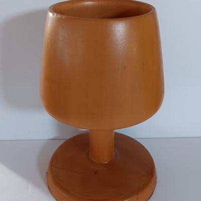 Decorative Wood lathed vases and mug