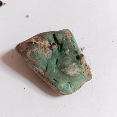 Rock collection - blue stones - agate - and others