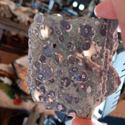 Rock collection - agate slabs - shales and more