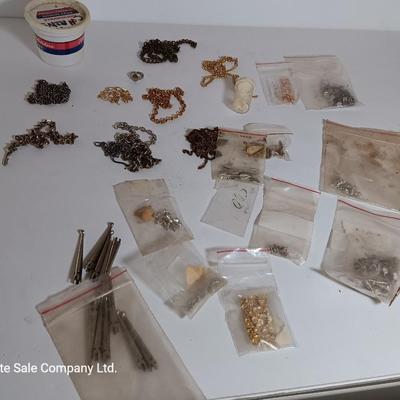 Jewelry making hardware - chains, clasps, bolo tie ends and more