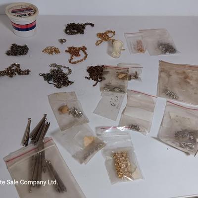 Jewelry making hardware - chains, clasps, bolo tie ends and more