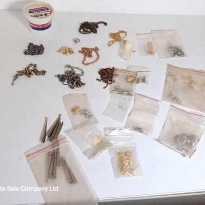 Jewelry making hardware - chains, clasps, bolo tie ends and more