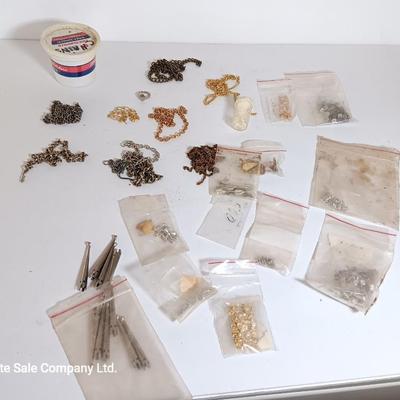 Jewelry making hardware - chains, clasps, bolo tie ends and more