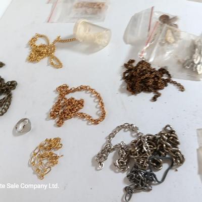 Jewelry making hardware - chains, clasps, bolo tie ends and more