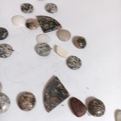 Stones for jewelry making some already shaped others are raw stones minerals rock collection