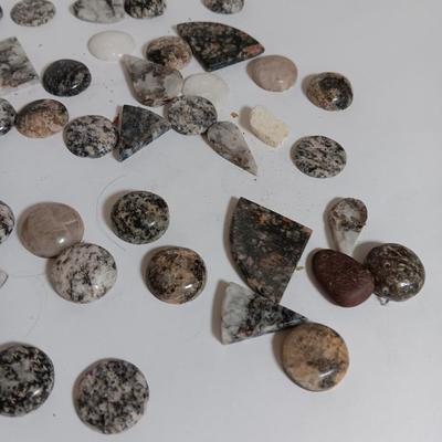 Stones for jewelry making some already shaped others are raw stones minerals rock collection