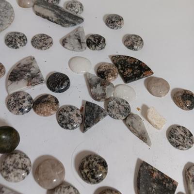 Stones for jewelry making some already shaped others are raw stones minerals rock collection