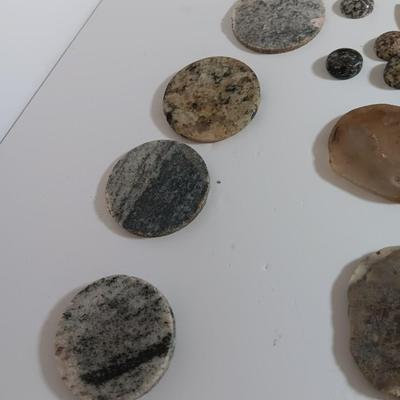 Stones for jewelry making some already shaped others are raw stones minerals rock collection