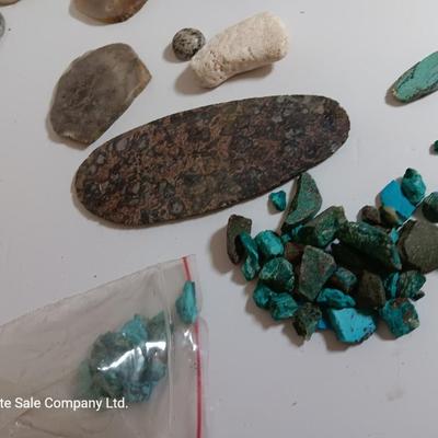 Stones for jewelry making some already shaped others are raw stones minerals rock collection