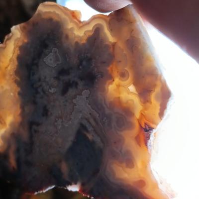 Stone rock collection - agate - sun catcher - blue stone - and more