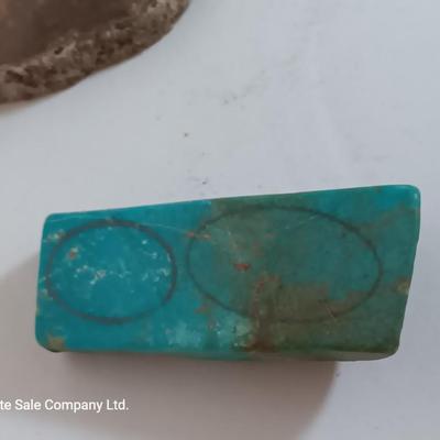 Stone rock collection - agate - sun catcher - blue stone - and more