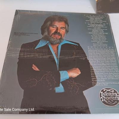 Kenny Rogers records LP records