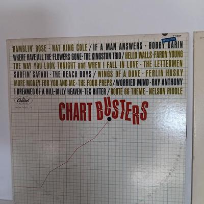 James Hedricks - Chart busters - Linda Ronstadt - and Jim & Ginger records LP's