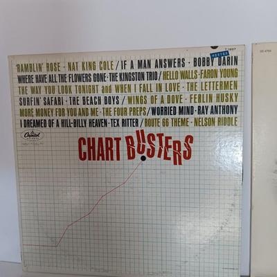 James Hedricks - Chart busters - Linda Ronstadt - and Jim & Ginger records LP's