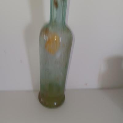 Antique embossed glass bottles - Denver - Lydia Pinkham's Vegi compound and others
