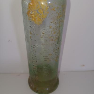 Antique embossed glass bottles - Denver - Lydia Pinkham's Vegi compound and others