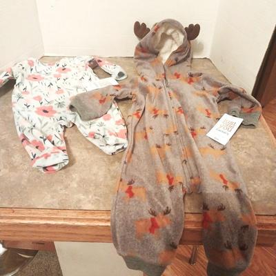 TWO NEW CARTERS BABY OUTFITS