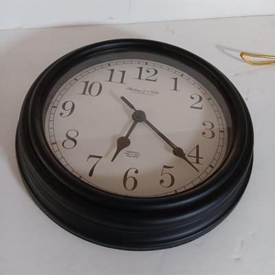 Vintage Audition Telephone radio with Serling & Noble wall clock
