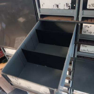 Very handy - Commercial Swiveling hardware organizer - cube storage.