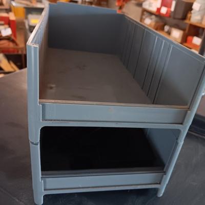 Very handy - Commercial Swiveling hardware organizer - cube storage.
