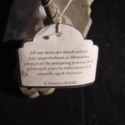 HANDCRAFTED HOOKS - DEERE DECOR AND PEWTER EAGLE